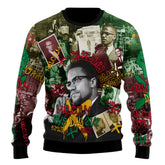 Malcolm X Ugly Sweater